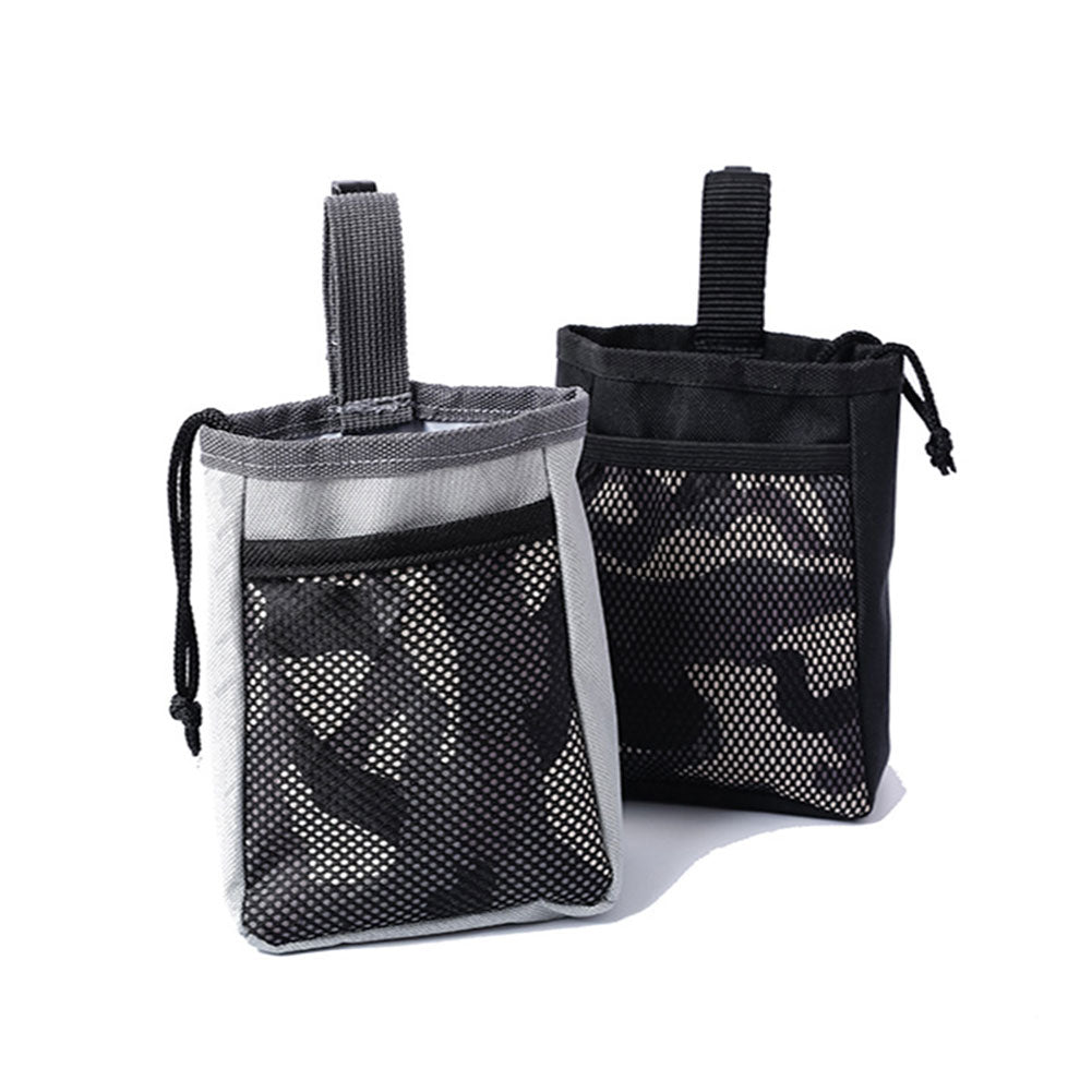 Portable Pet Dog Treat Pouch Obedience Agility Training Snack Reward Waist Bag