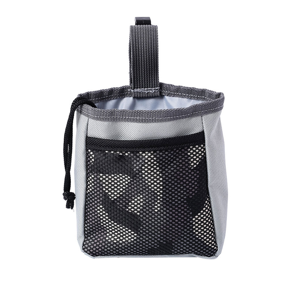 Portable Pet Dog Treat Pouch Obedience Agility Training Snack Reward Waist Bag