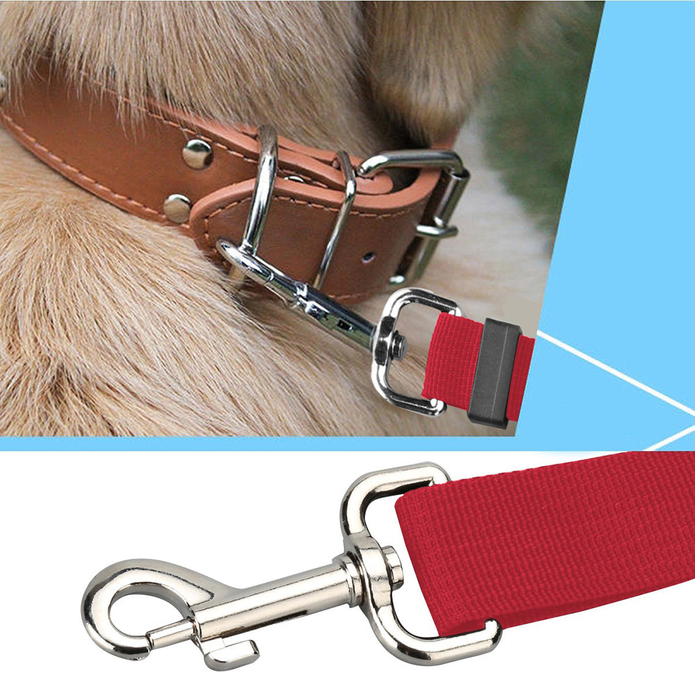 New Adjustable Pet Dog Car Safety Seat Belt Restraint Leash Walking Firm Rope