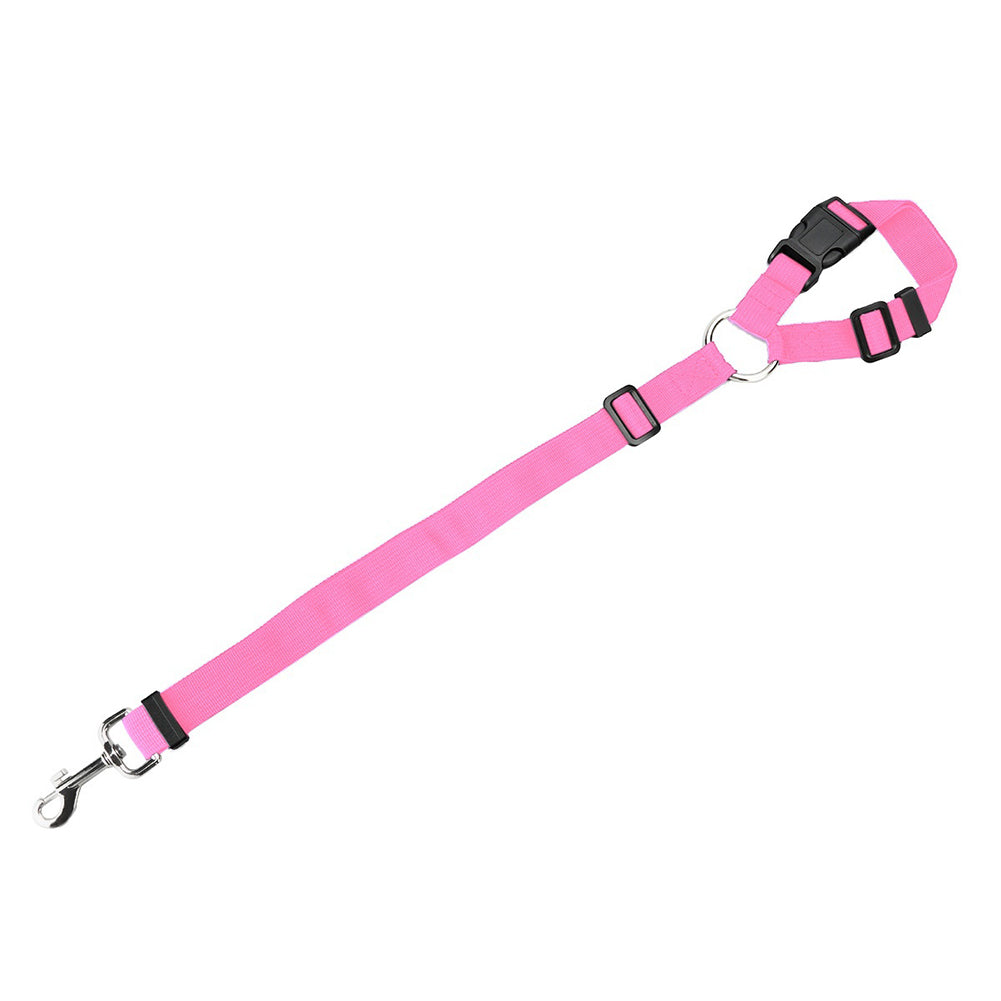 New Adjustable Pet Dog Car Safety Seat Belt Restraint Leash Walking Firm Rope