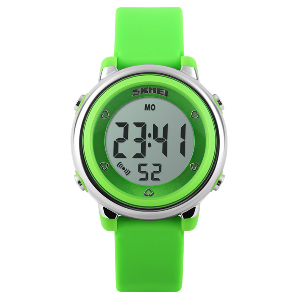 Outdoor Sports Kids LED Alarm Digital Watch Stopwatch Children's Wristwatch