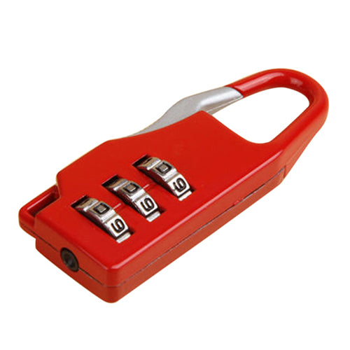 Mini 3 Digit Combination Security Safe Travel Luggage Code Password Lock Padlock