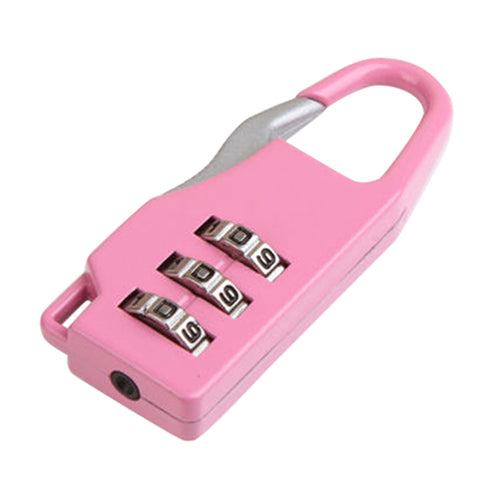 Mini 3 Digit Combination Security Safe Travel Luggage Code Password Lock Padlock