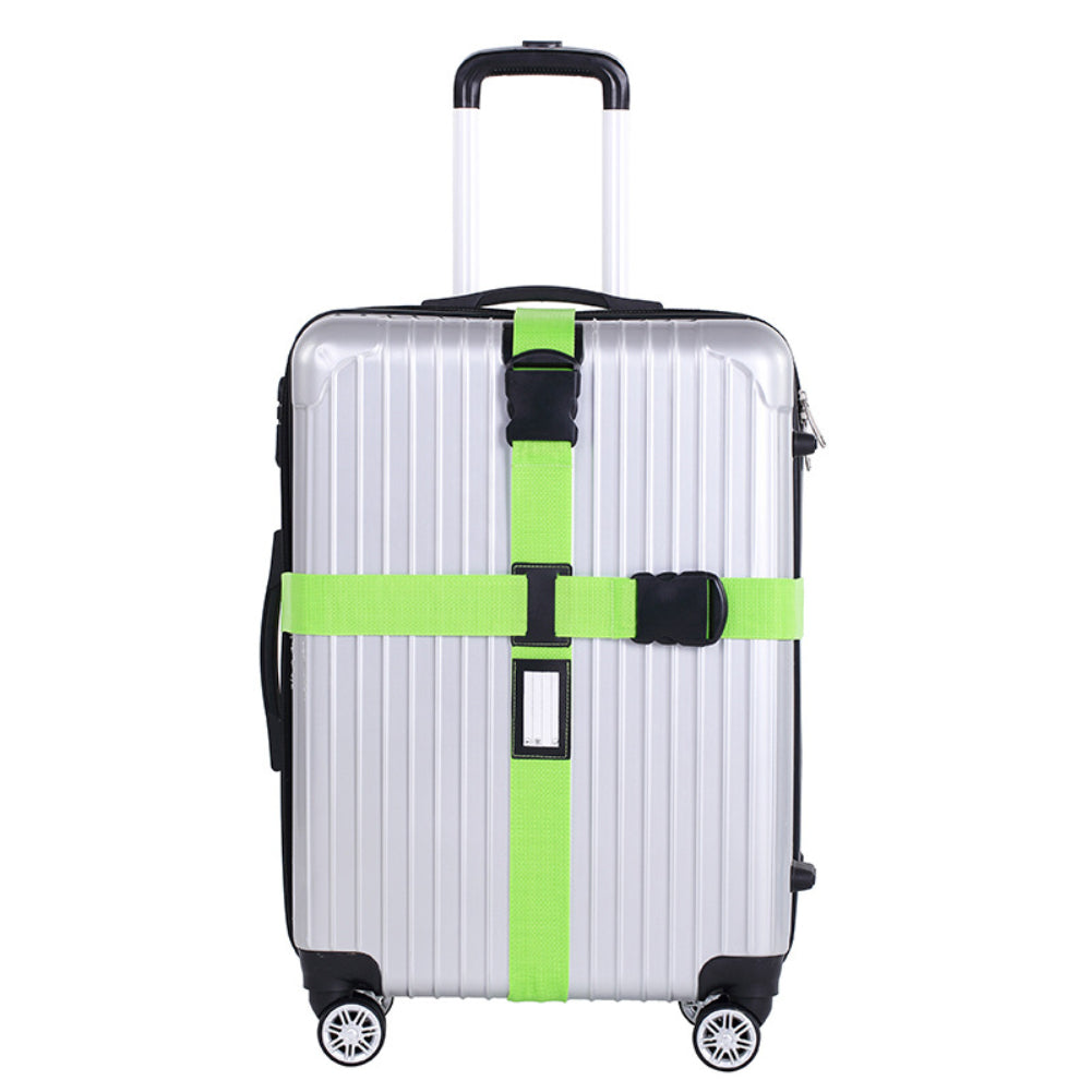 Adjustable Travel Luggage Suitcase Cross Straps Baggage Tie Belts Password Lock