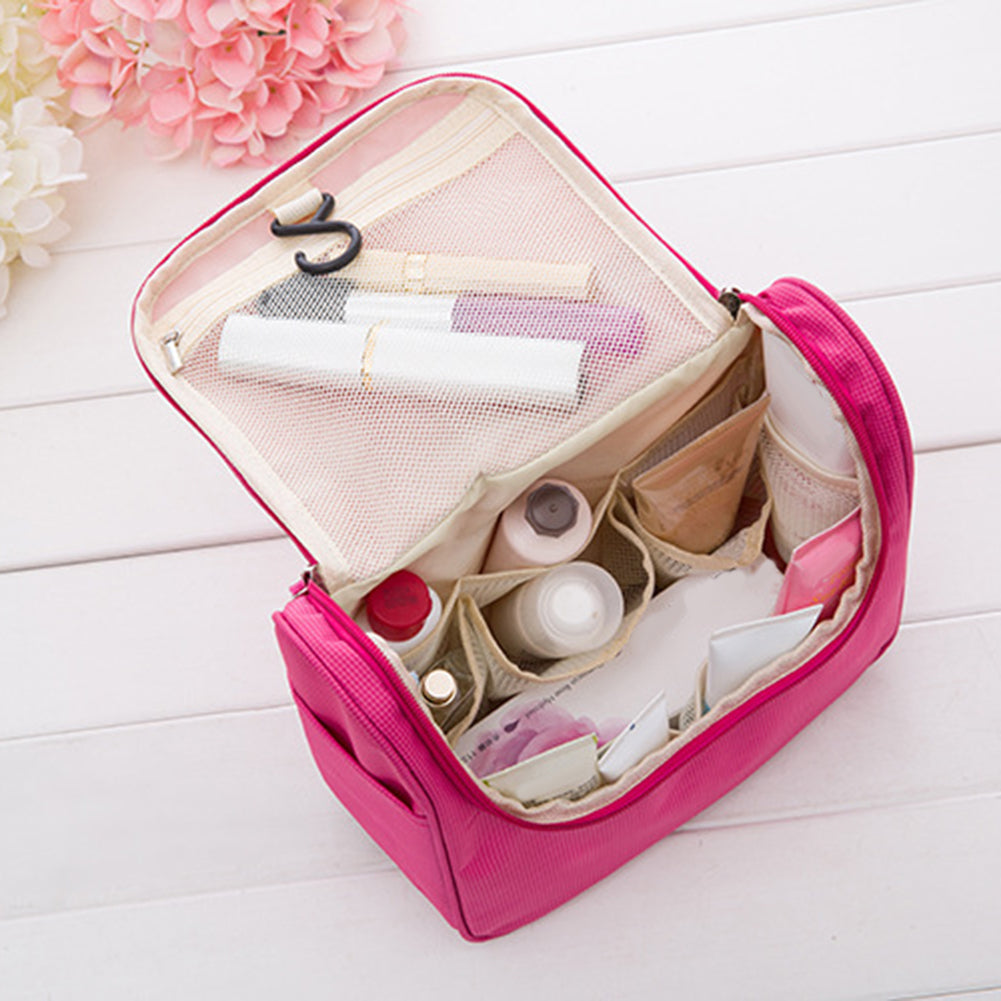 Fashion Waterproof Hanging Travel Organizer Makeup Cosmetic Storage Wash Bag