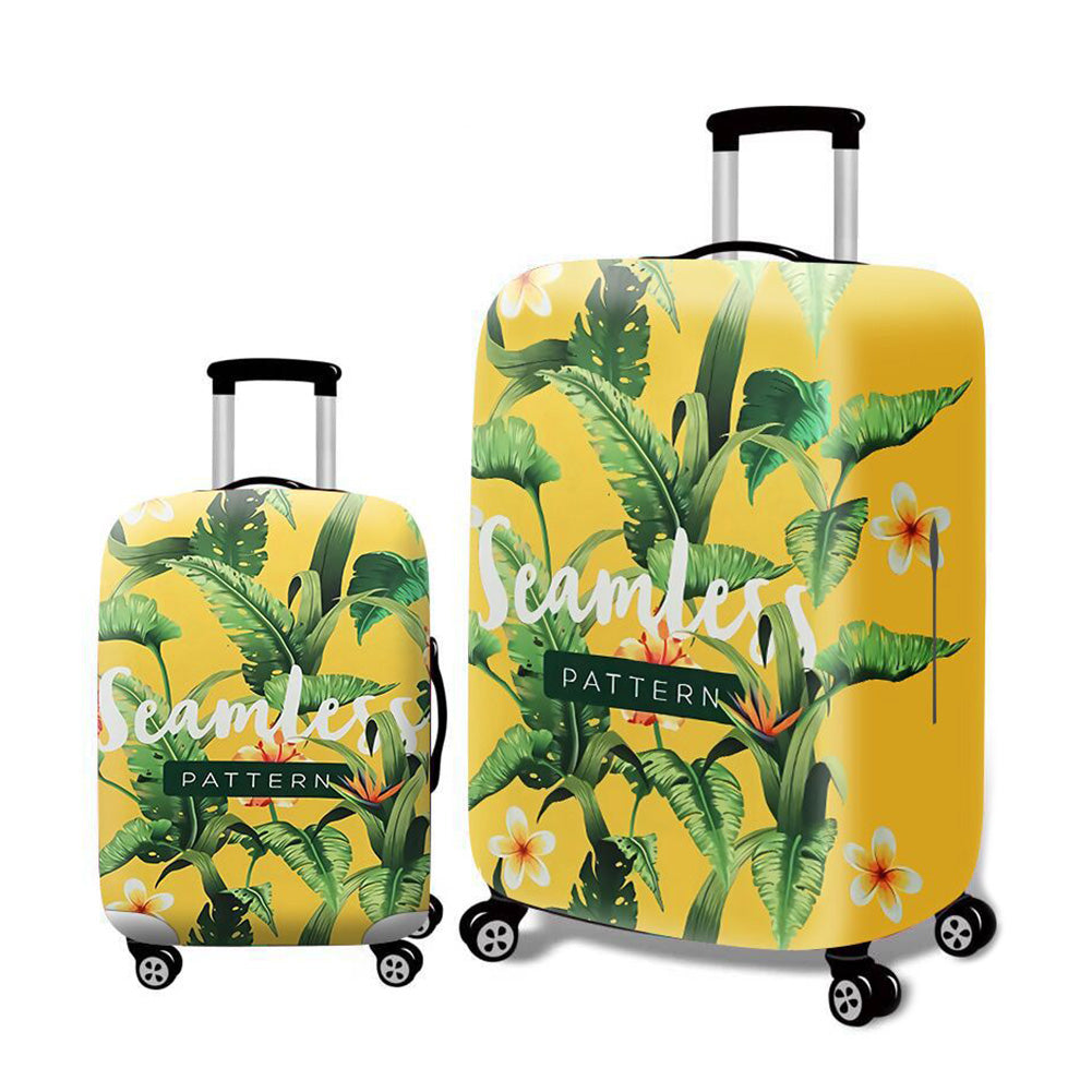 Elastic Flamingo Pineapple Travel Luggage Suitcase Dustproof Protective Cover