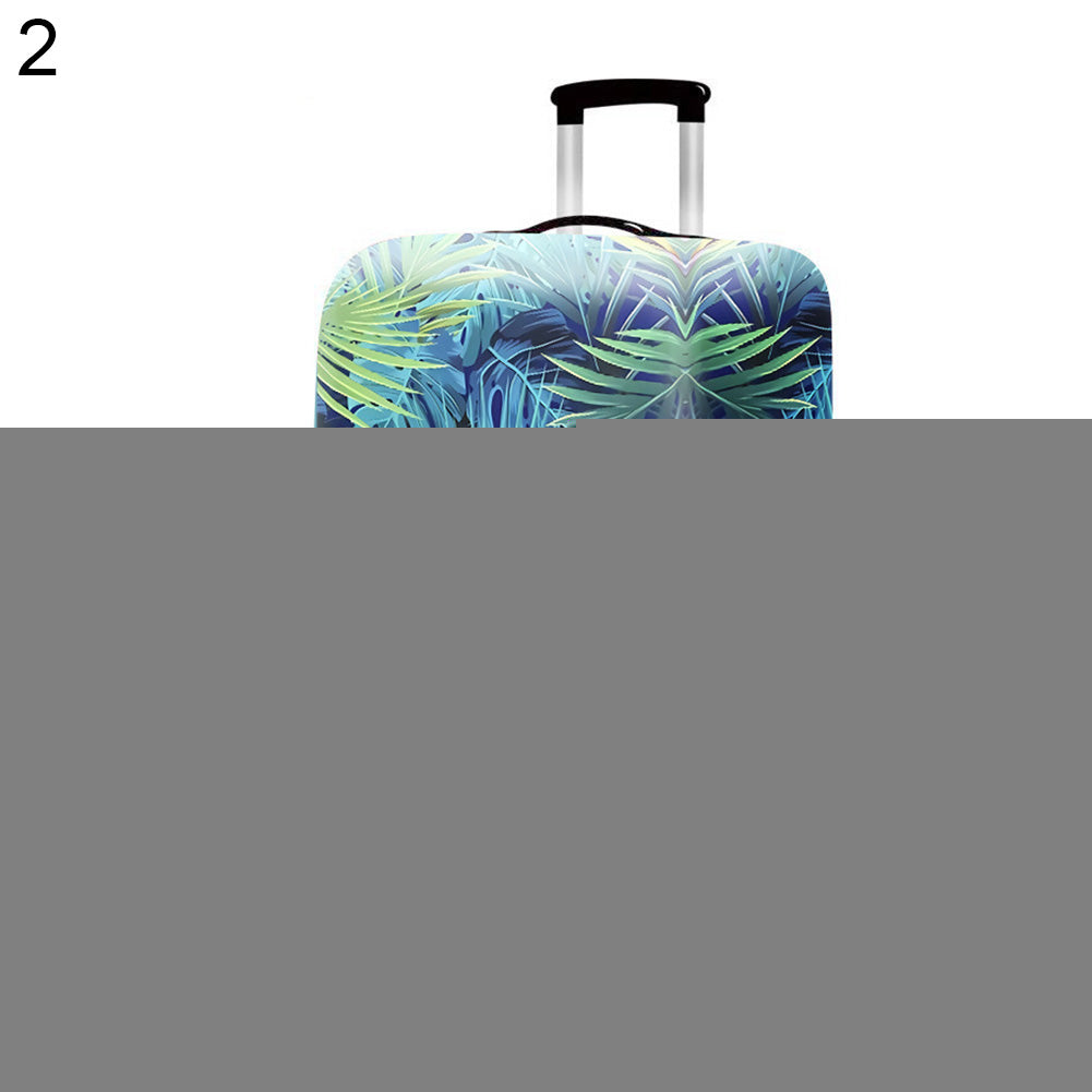 Elastic Flamingo Pineapple Travel Luggage Suitcase Dustproof Protective Cover