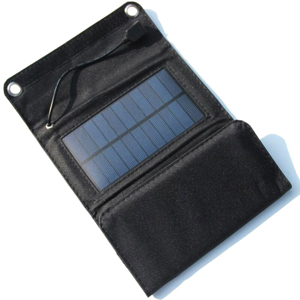 5W Outdoor Portable Folding Polysilicon Solar Panel for Smart Phone Charging