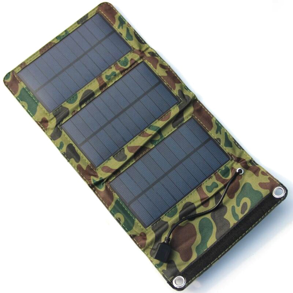 5W Outdoor Portable Folding Polysilicon Solar Panel for Smart Phone Charging
