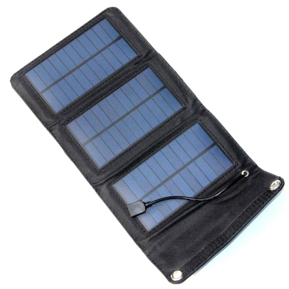 5W Outdoor Portable Folding Polysilicon Solar Panel for Smart Phone Charging