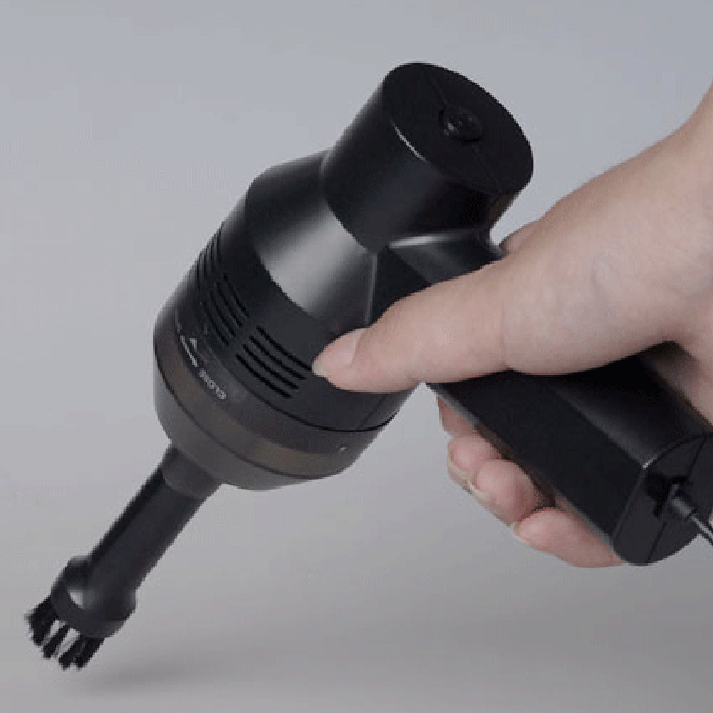Handheld USB Vacuum Keyboard Cleaner Brush Dust Collector for Laptop Computer PC