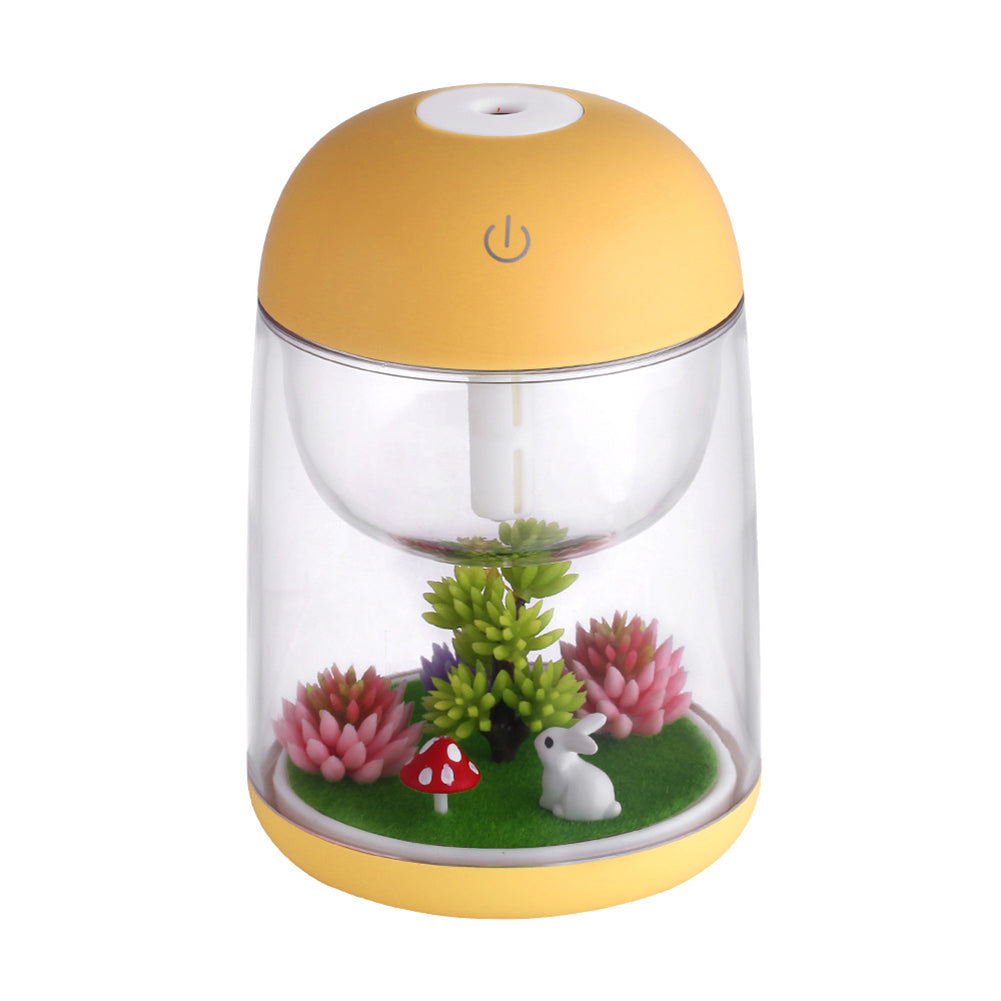 Creative Micro Landscape USB Humidifier Air Purifier Colorful LED Night Light