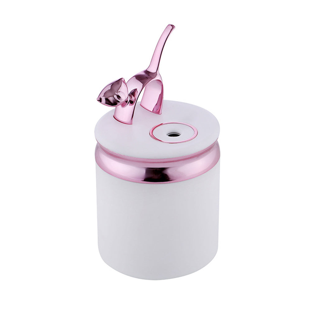 Cute Cat USB Air Purifier Freshener Colorful LED Night Light Bedroom Humidifier