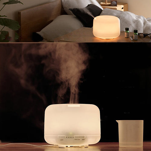 500ml Oil Aroma Diffuser Ultrasonic Mist Humidifier LED Color Changing Light
