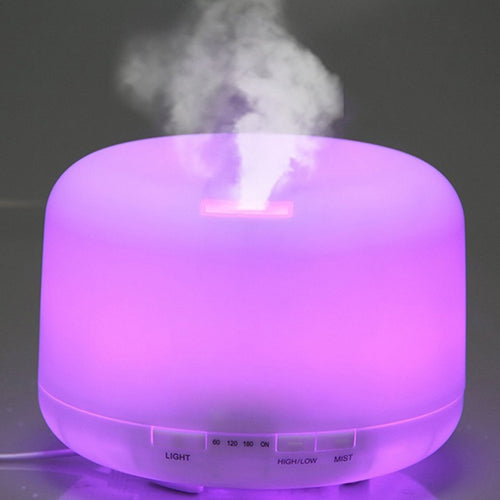 500ml Oil Aroma Diffuser Ultrasonic Mist Humidifier LED Color Changing Light