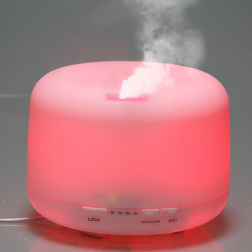 500ml Oil Aroma Diffuser Ultrasonic Mist Humidifier LED Color Changing Light