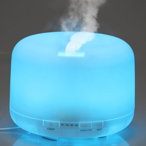 500ml Oil Aroma Diffuser Ultrasonic Mist Humidifier LED Color Changing Light