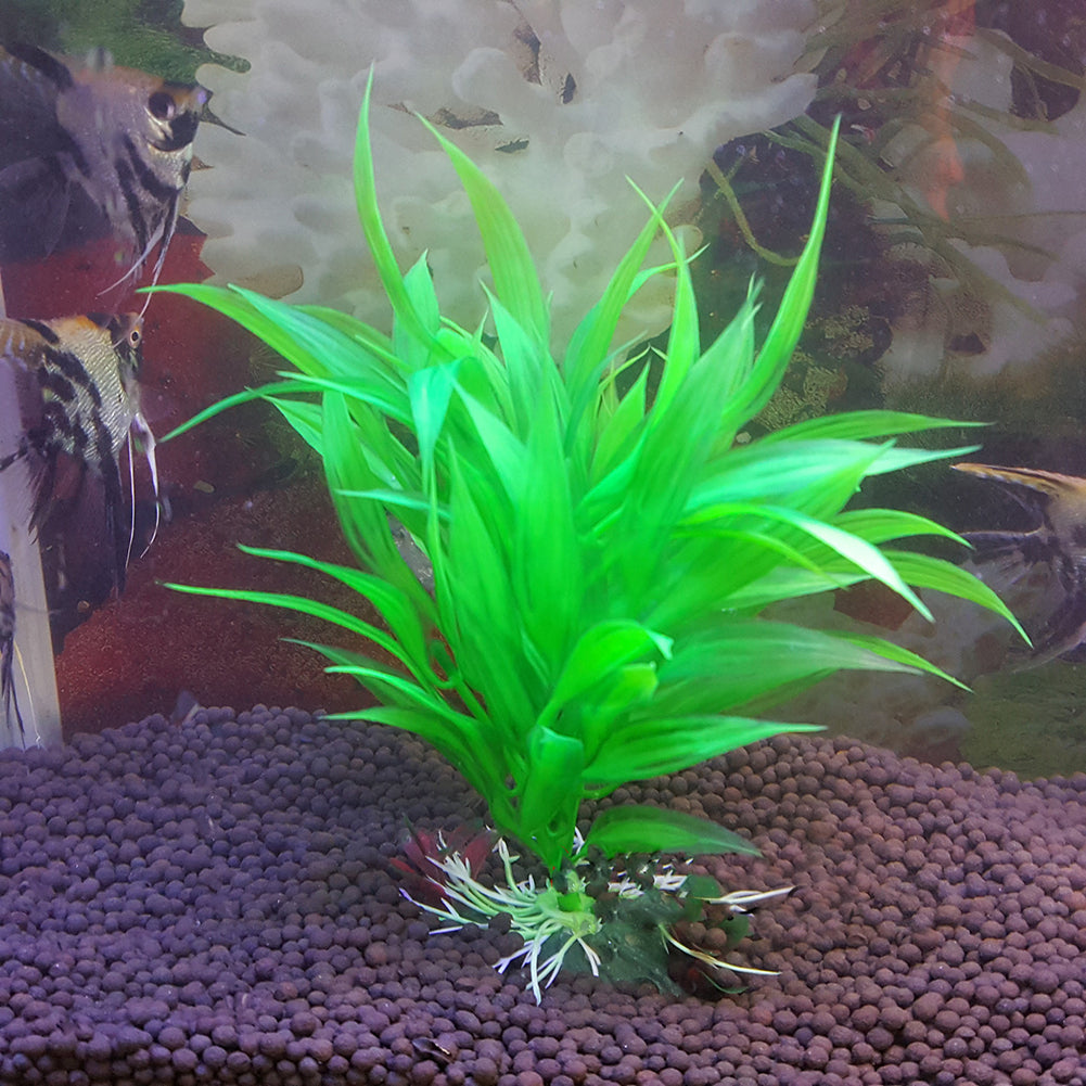 Artificial Ornament Plastic Plant Aquarium Fish Tank Fake Grass Decoration