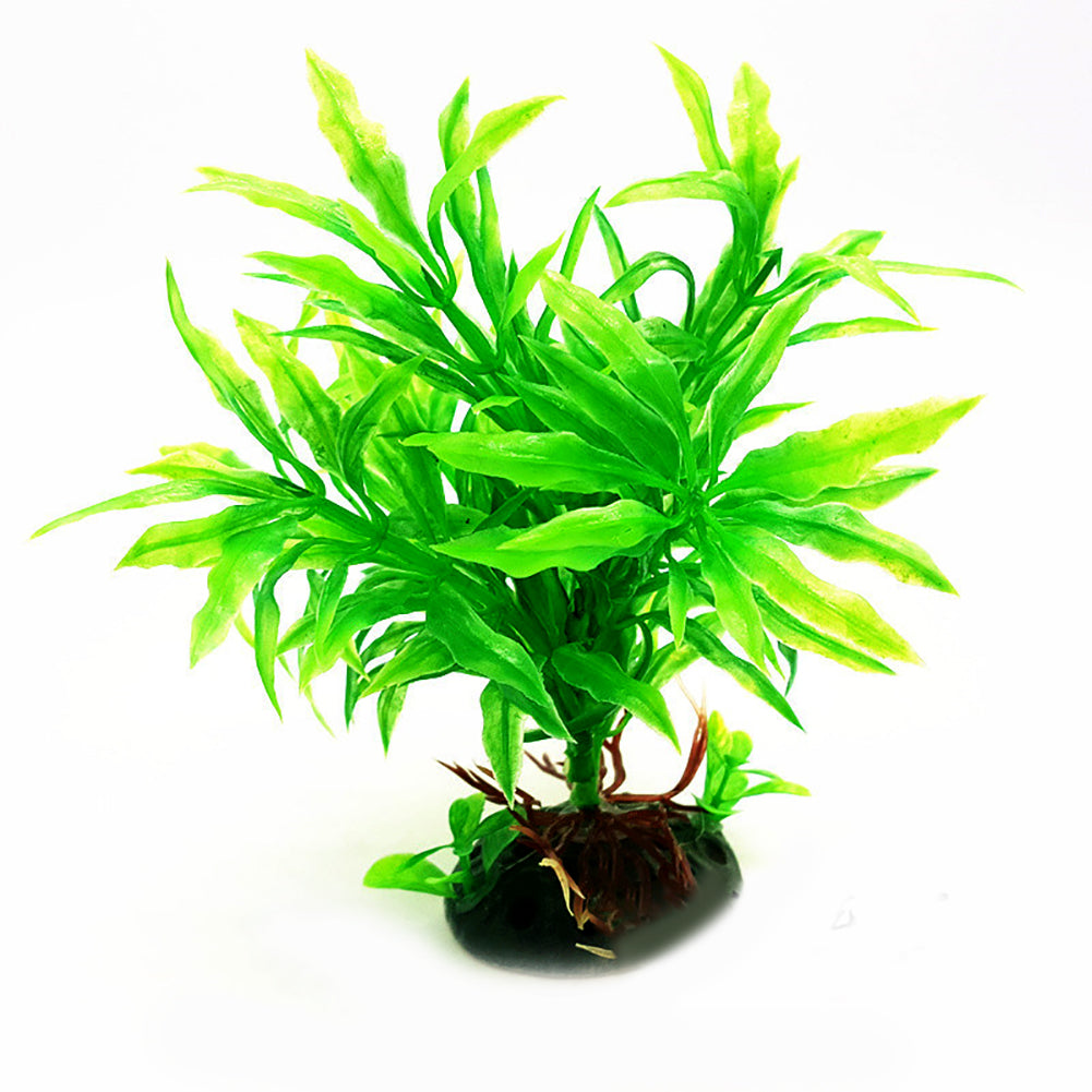 Artificial Ornament Plastic Plant Aquarium Fish Tank Fake Grass Decoration