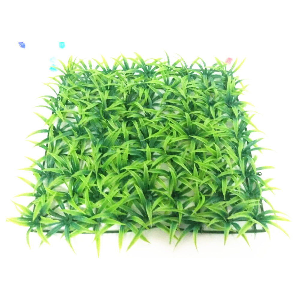 Non-Toxic Plastic Square Artificial Grass Lawn Turf Grass Mat Greensward Decor