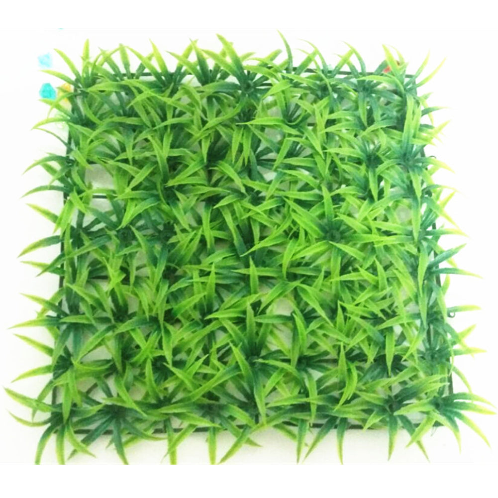 Non-Toxic Plastic Square Artificial Grass Lawn Turf Grass Mat Greensward Decor