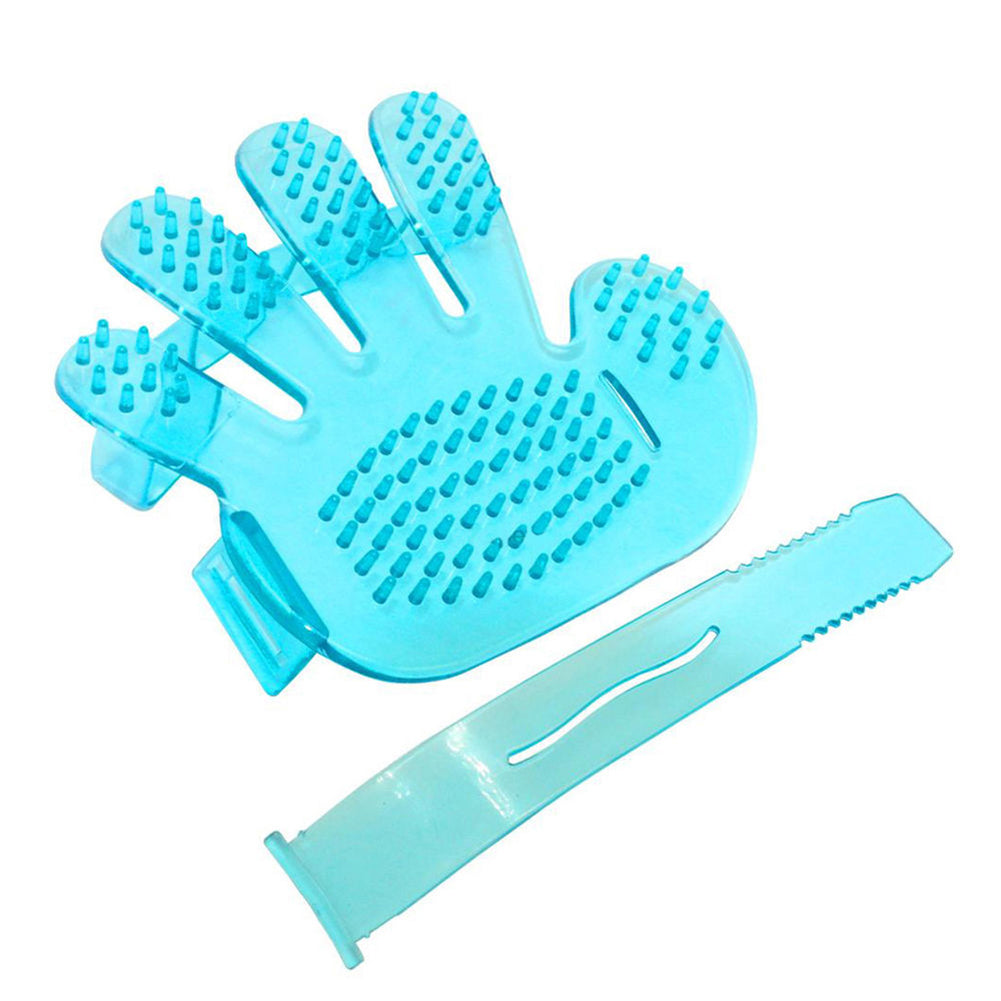 Cat Dog Cleaning Grooming Tool Pet Bath Shower Brush Hand Shape Massage Glove