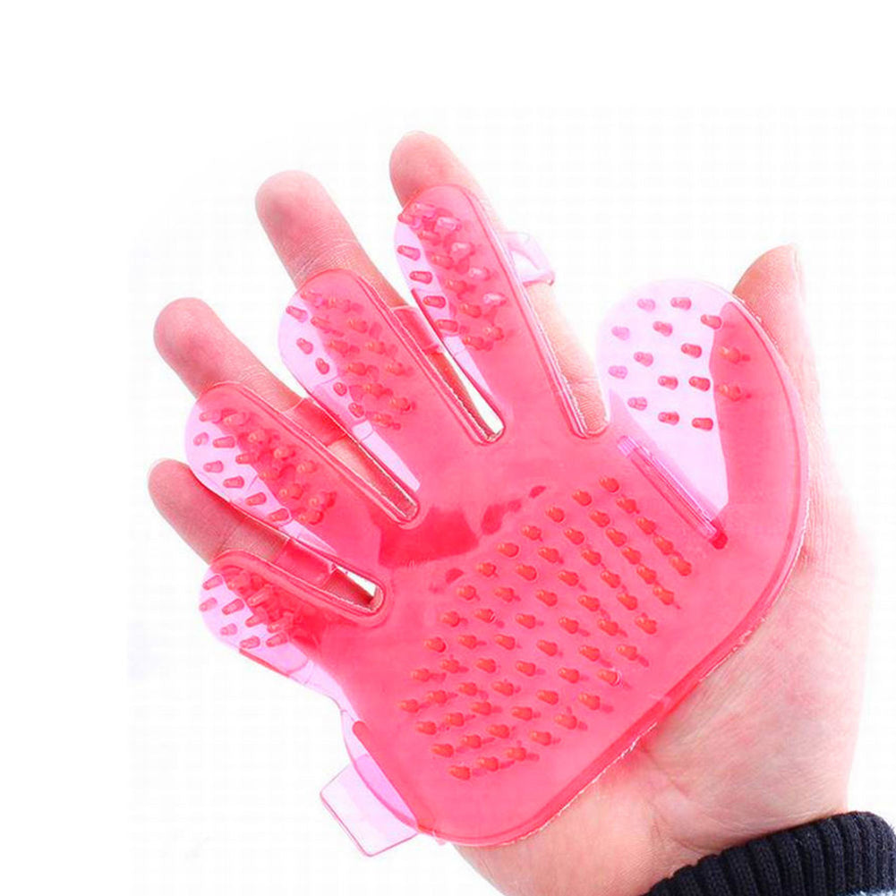 Cat Dog Cleaning Grooming Tool Pet Bath Shower Brush Hand Shape Massage Glove