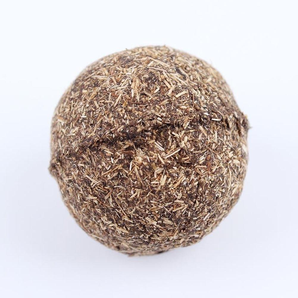 1Pc Natural Catnip Healthy Funny Treats Ball Pet Kitten Cat Playing Relaxing Toy