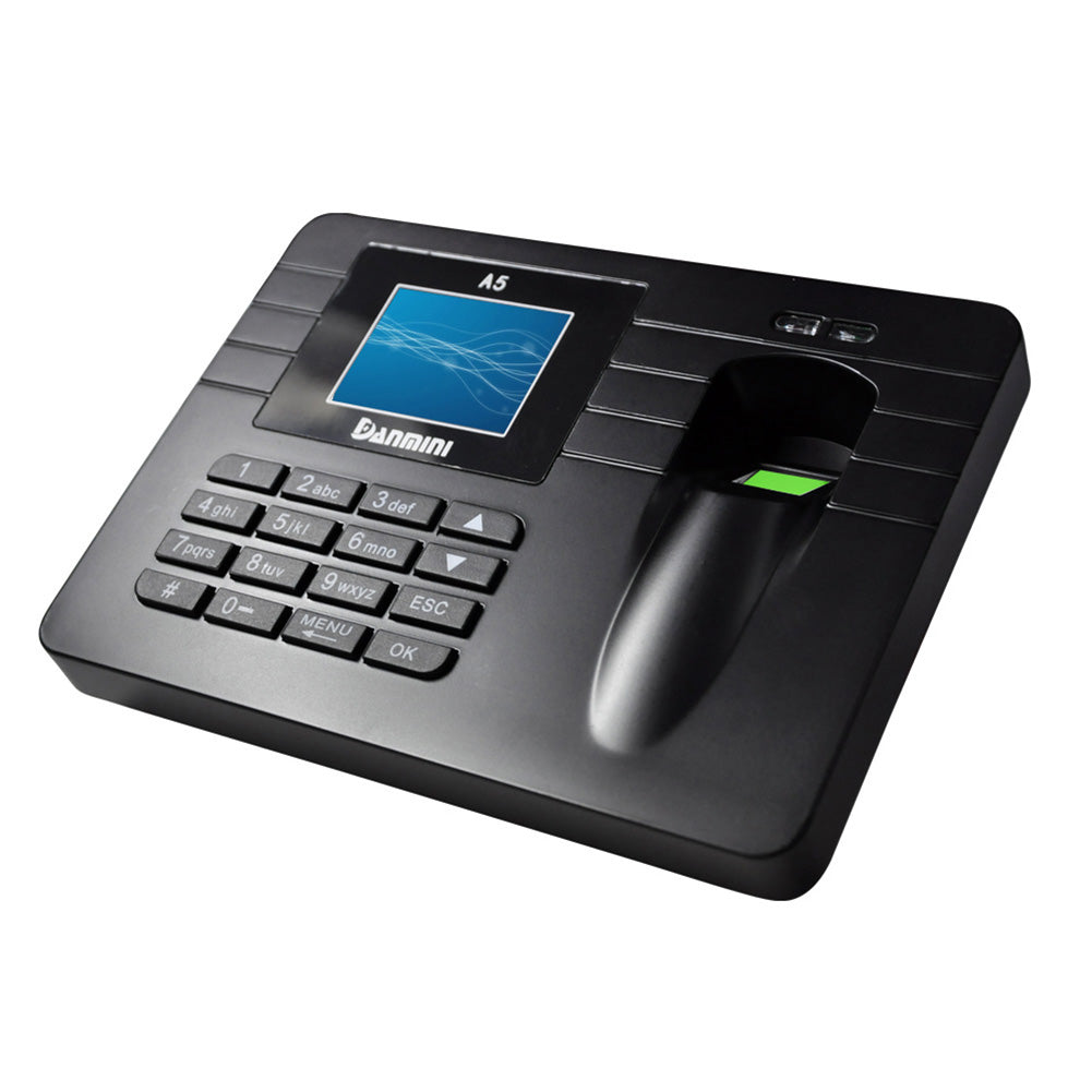 2.4'' TFT Screen Fingerprint Attendance Time Machine Employee Payroll Recorder