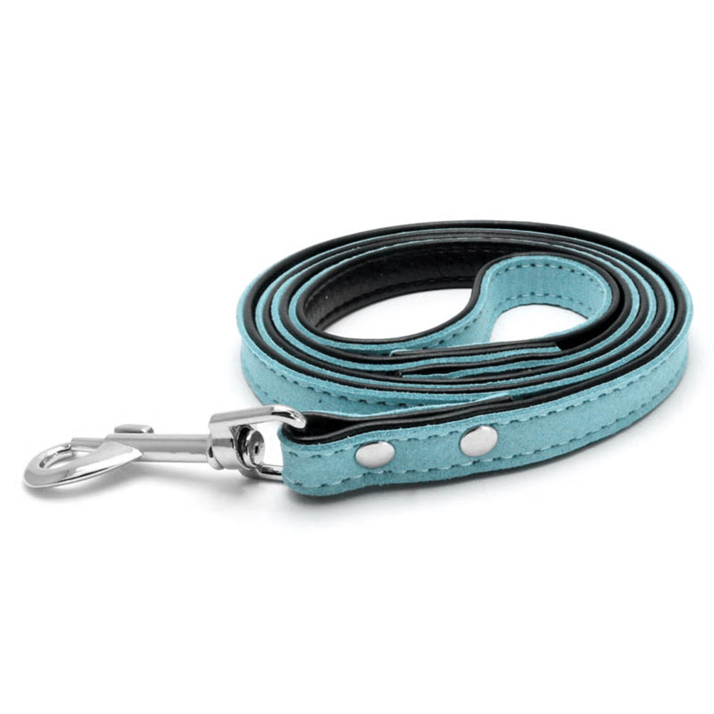Fashion 120cm Faux Leather Dog Leash Puppy Pet Walking Training Lead Rope