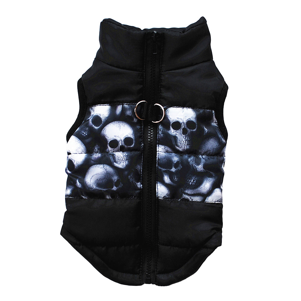 Winter Autumn Cute Leopard Skull Camouflage Pet Cat Dog Apparel Vest Clothes