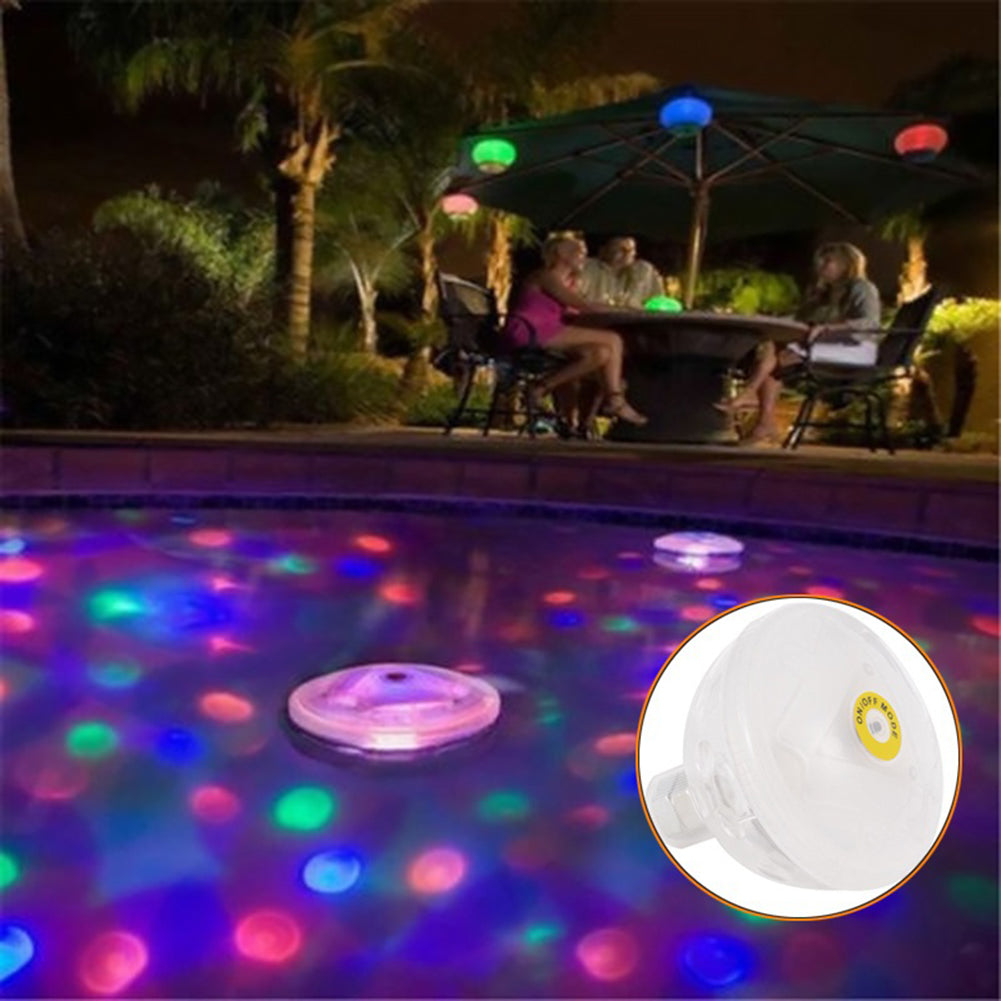 Floating Swimming Pool Light Underwater LED Waterproof Foundation Bathtub Bulb