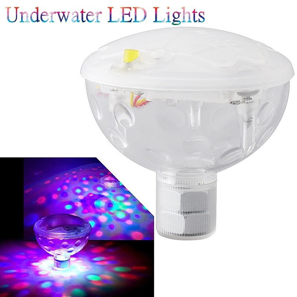 Floating Swimming Pool Light Underwater LED Waterproof Foundation Bathtub Bulb
