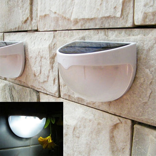 Energy-saving 6 LED Outdoor Waterproof Garden Wall Decoration Solar Light