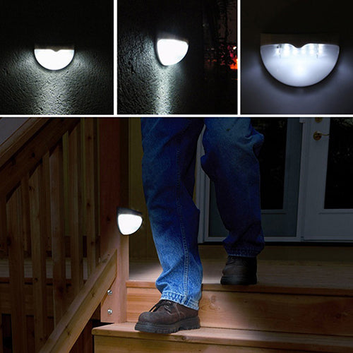 Energy-saving 6 LED Outdoor Waterproof Garden Wall Decoration Solar Light