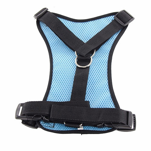 Universal Car Dog Harness Leash Nylon Pet Safety Chest Strap Vest Seat Belt