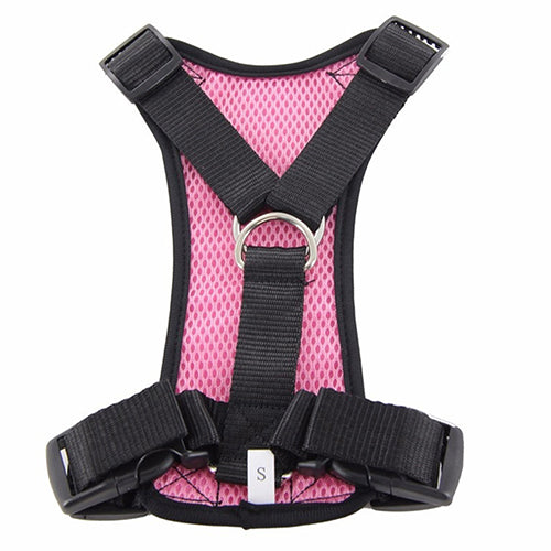 Universal Car Dog Harness Leash Nylon Pet Safety Chest Strap Vest Seat Belt