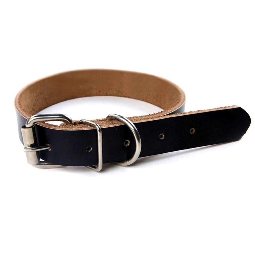 Fashion Pet Dog Cat Puppy Collar Neck Buckle Adjustable Faux Leather Strap