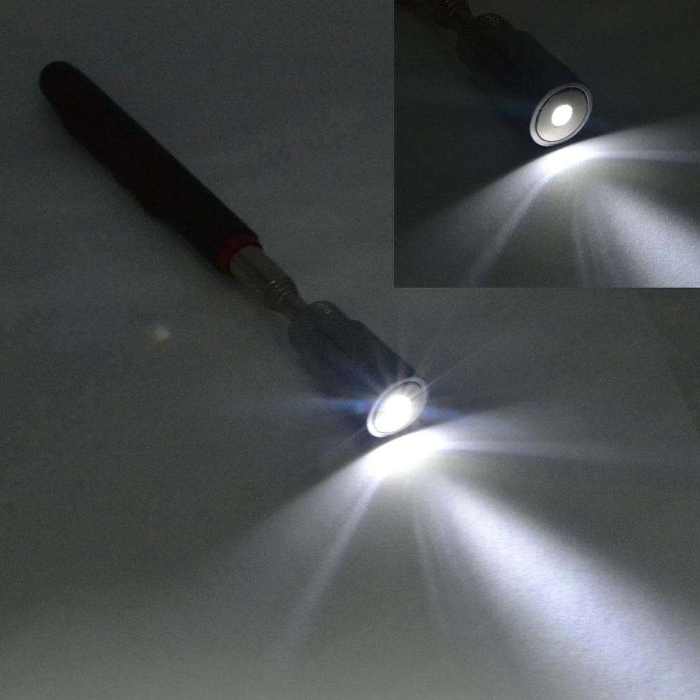 Portable LED Telescopic Magnetic Magnet Stick for Picking Up Nuts and Bolts