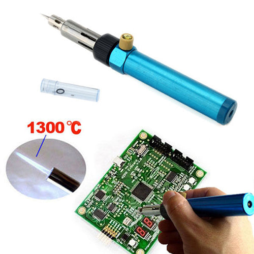 3 in 1 Gas Blow Torch Soldering Solder Iron Gun Butane Cordless Welding Pen Burner