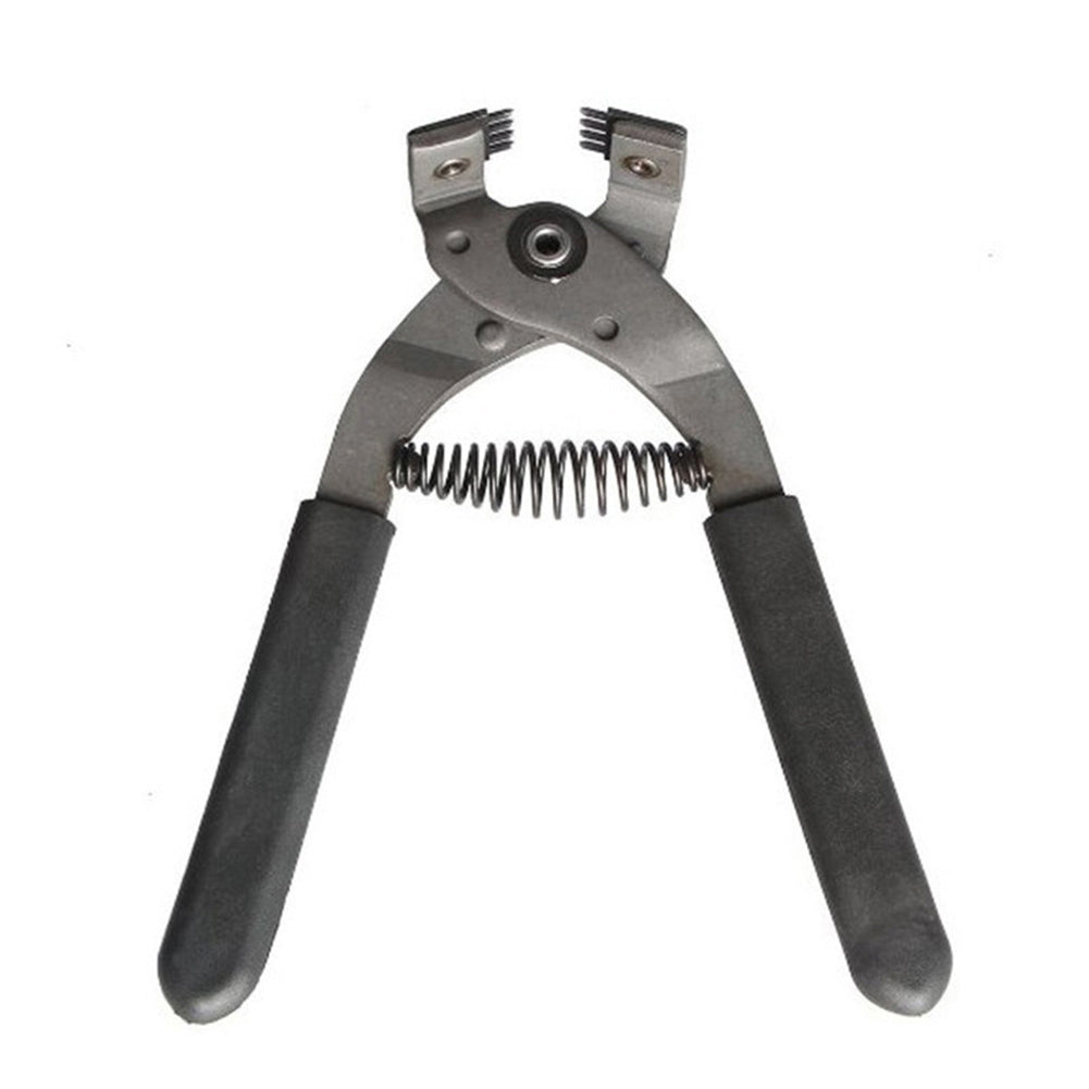 4mm 2/4 Teeth Hand-held Silent Pliers Diamond Cut Puncher Leather Punch Tool