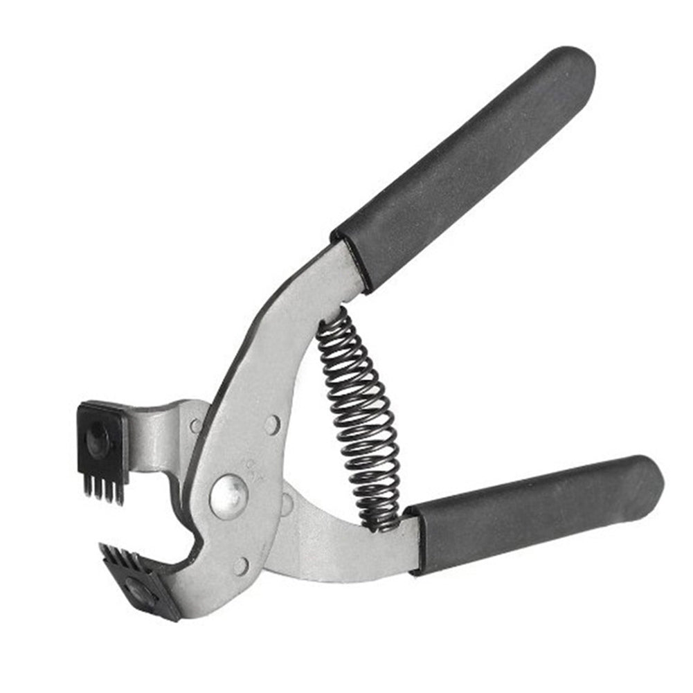 4mm 2/4 Teeth Hand-held Silent Pliers Diamond Cut Puncher Leather Punch Tool