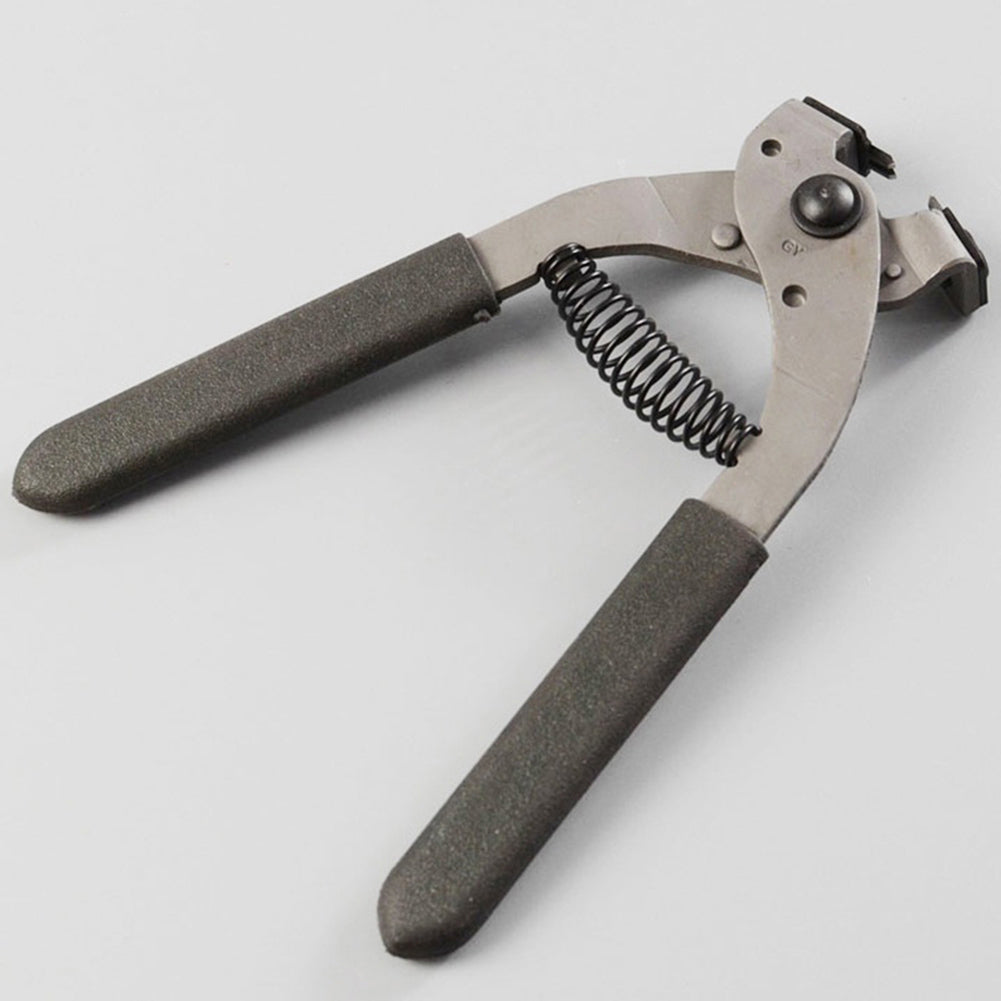 4mm 2/4 Teeth Hand-held Silent Pliers Diamond Cut Puncher Leather Punch Tool