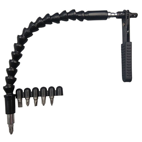 6.35mm 1/4 Inch Mini Simple Rapid Ratchet Wrench Screwdriver Socket Wrench Rod