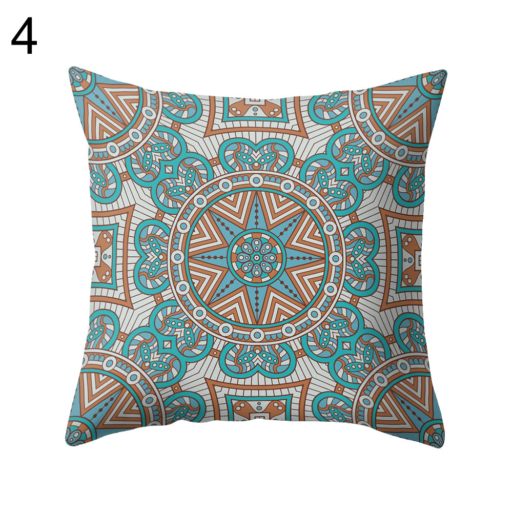 Retro Printed Throw Pillow Case Cushion Cover Sofa Bed Home Office Car Decor