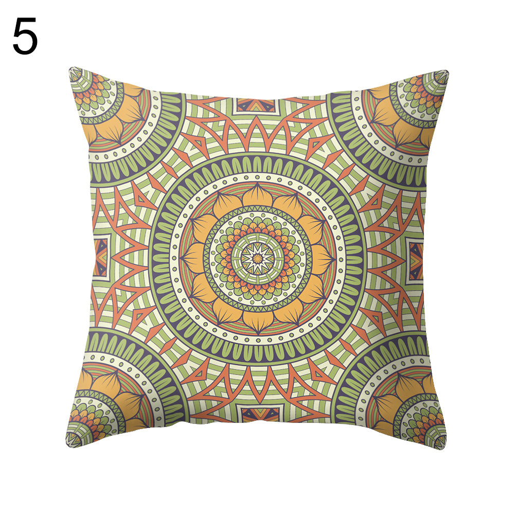 Retro Printed Throw Pillow Case Cushion Cover Sofa Bed Home Office Car Decor