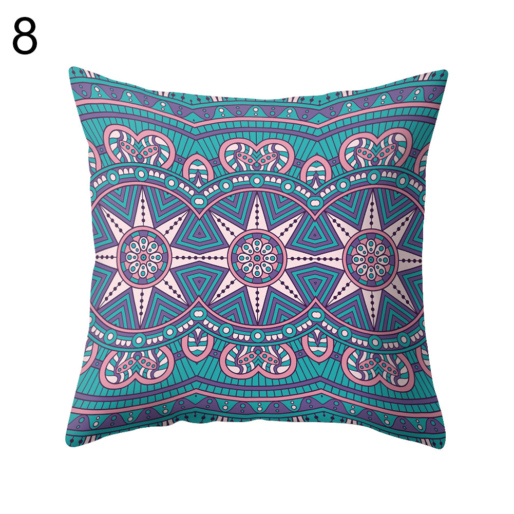 Retro Printed Throw Pillow Case Cushion Cover Sofa Bed Home Office Car Decor