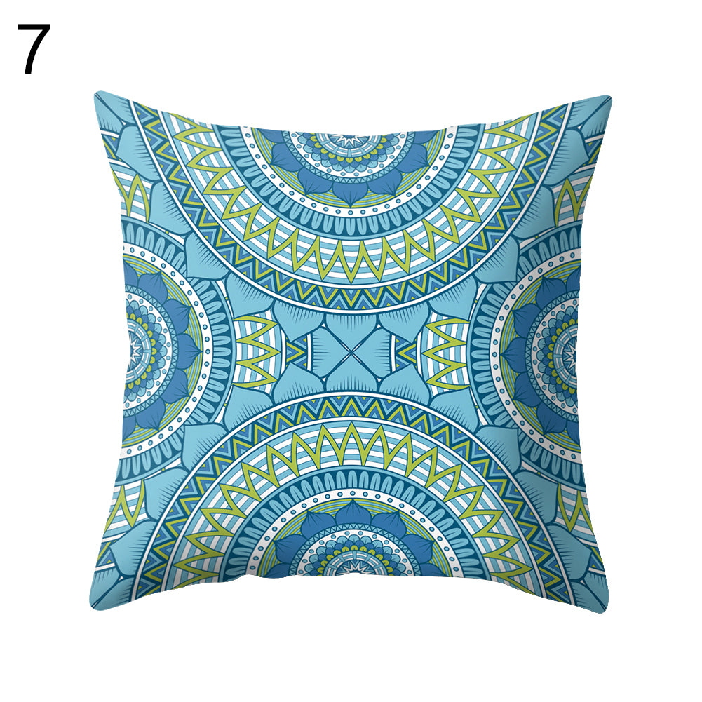 Retro Printed Throw Pillow Case Cushion Cover Sofa Bed Home Office Car Decor