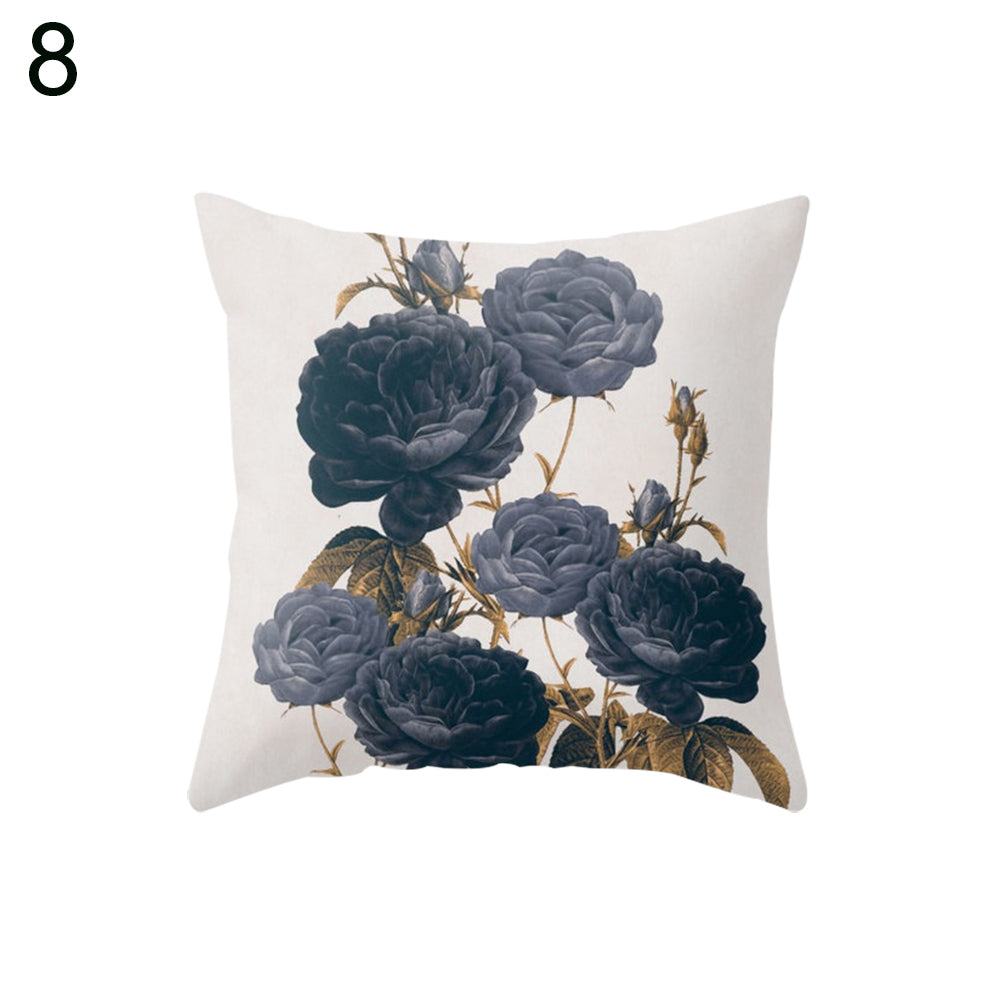 Modern Art Cactus Flower Flamingo Cushion Cover Throw Pillow Case Home Decor