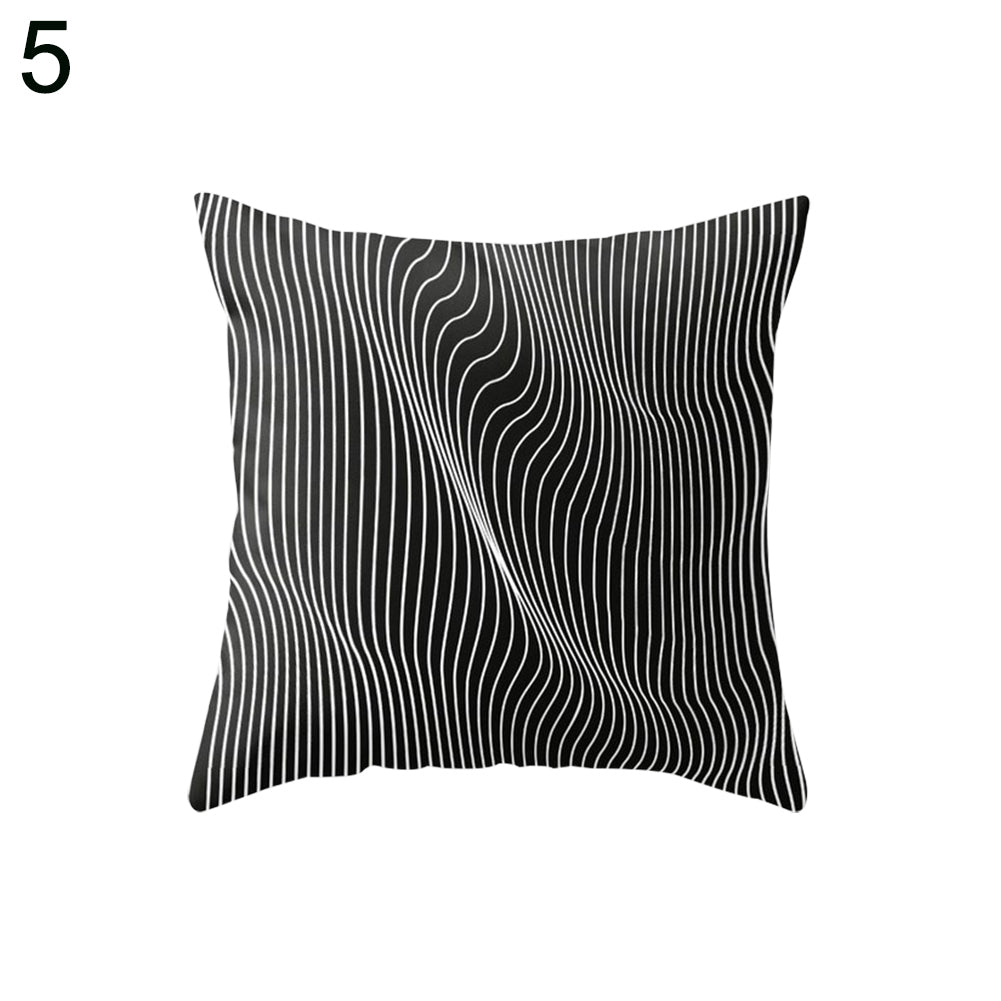 Modern Art Cactus Flower Flamingo Cushion Cover Throw Pillow Case Home Decor